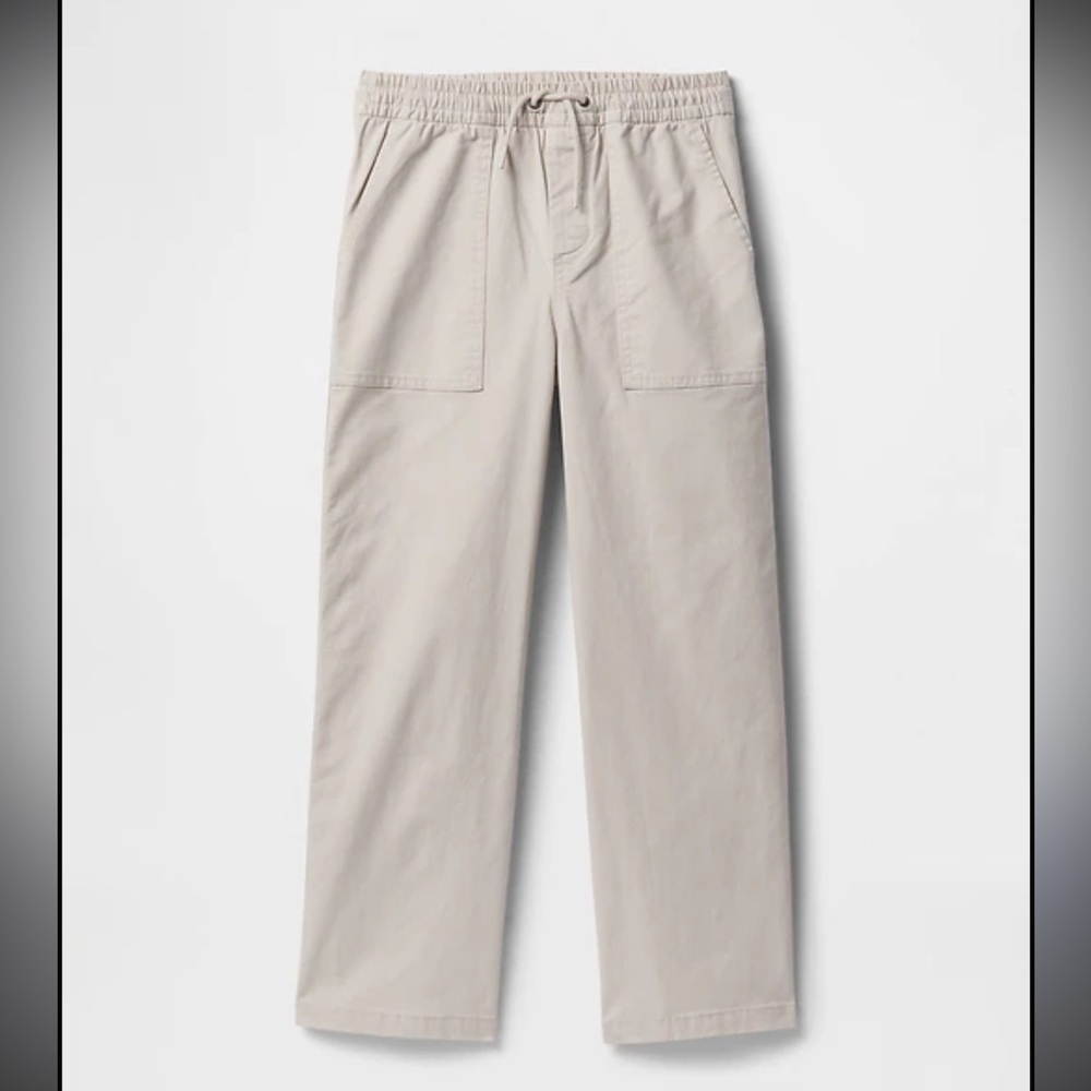 GAP Youth Boys Ultrasoft Easy Khaki Pants Size Small NWT